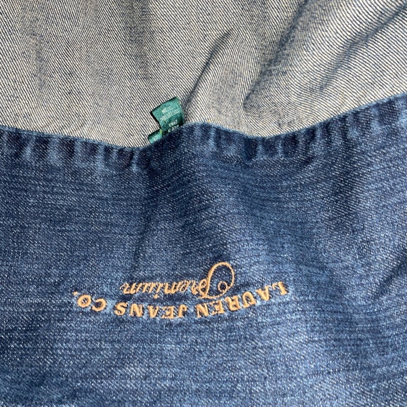 **PRICE DROP** Ralph Lauren Denim Jacket with Fox Fur - Picture 4 of 4